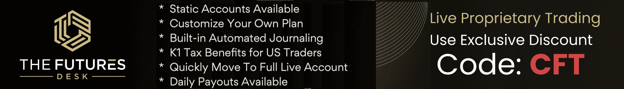 the futures desk review payout evaluation discount coupon