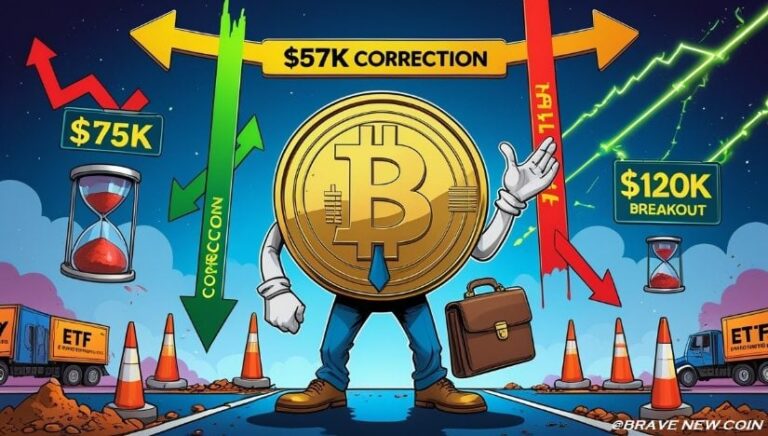 Bitcoin (BTC) Price Prediction: Bitcoin at a Critical Inflection Point as IBIT Weakness Highlights $57K Correction or $120K Breakout Risk