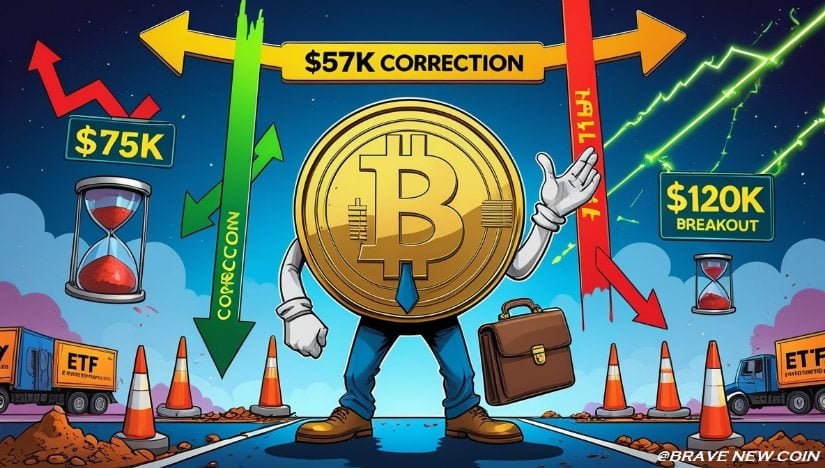 Bitcoin (BTC) Price Prediction: Bitcoin at a Critical Inflection Point as IBIT Weakness Highlights $57K Correction or $120K Breakout Risk