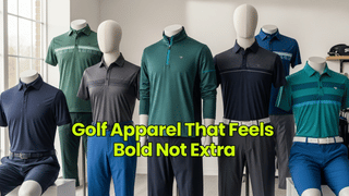 Golf Apparel That Feels Bold Not Extra