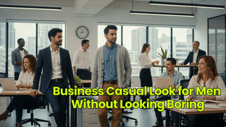 Business Casual Look for Men Without Looking Boring