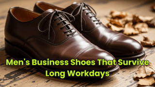 Men’s Business Shoes That Survive Long Workdays