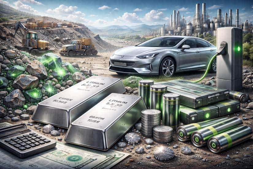 Lithium Bounces Back TO $20,000/T Breakout As Market Eyes Historically Crashing Market