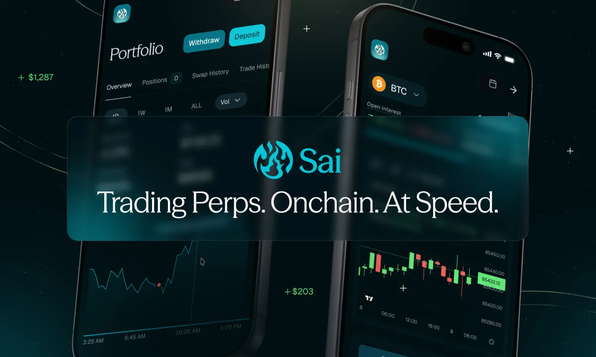 Sai Launches Perps Platform Combining CEX Speed with Onchain Settlement - The Daily Hodl