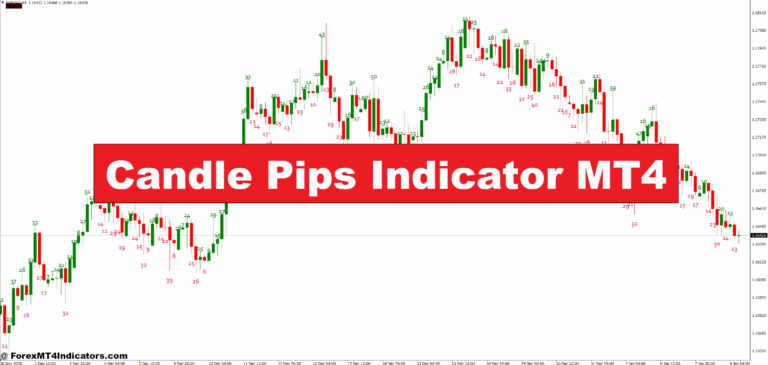 Candle Pips Indicator MT4