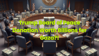 Trump Board of Peace Donation Worth Billions for Gaza?!