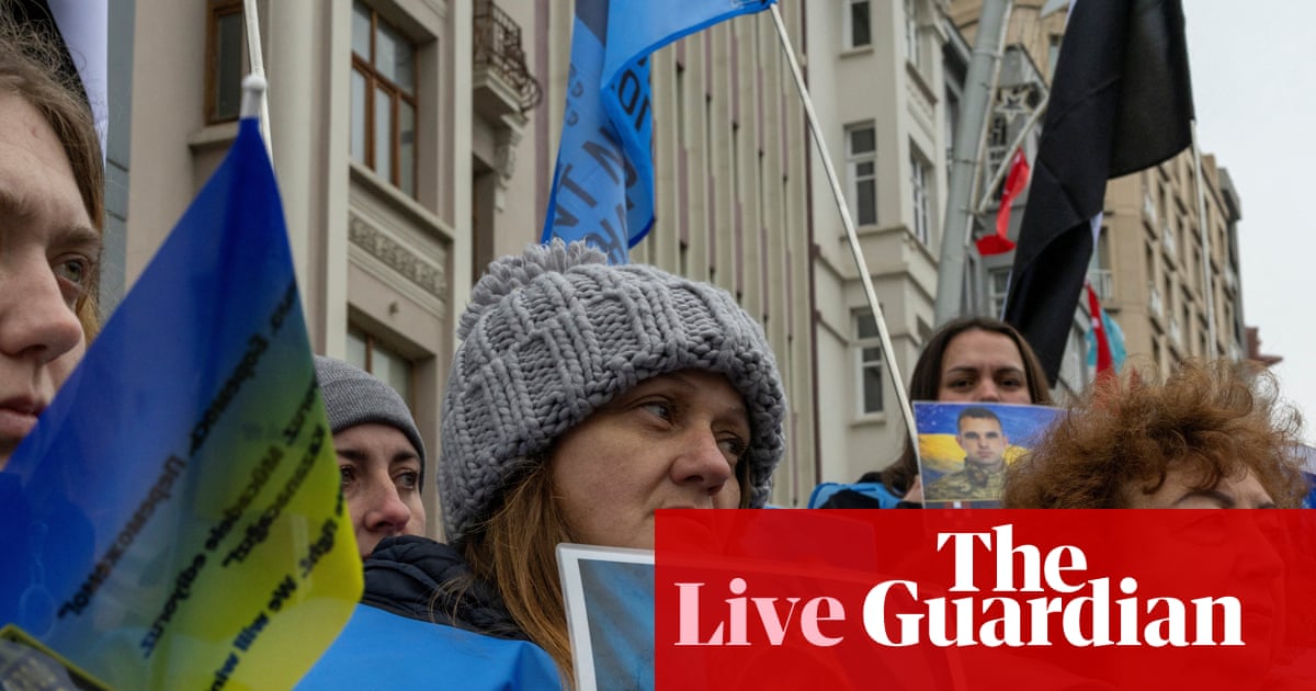 Defence secretary says he hopes to deploy British troops to Ukraine - UK politics live