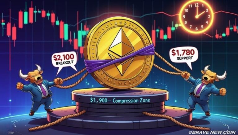 Ethereum (ETH) Price Prediction: Tight Range Near $2,000 Signals Imminent Breakout—Will ETH Reclaim $2,100 or Slide to $1,780?