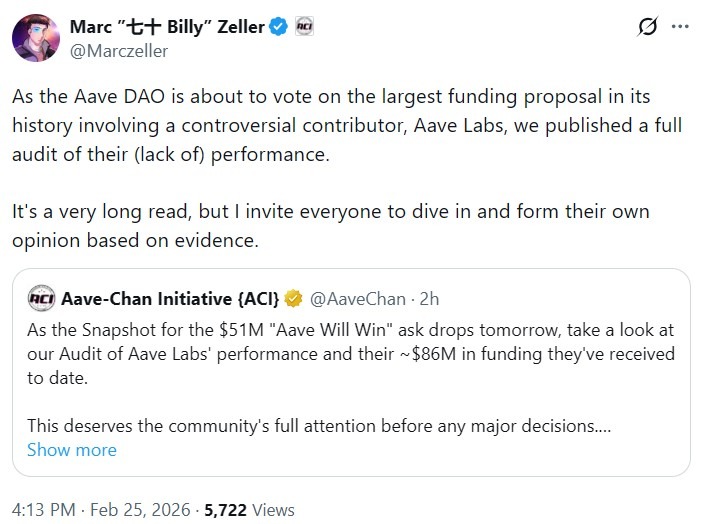 Aave Governance Vote Nears Amid $86M Capital Review - AabeyLLC Crypto