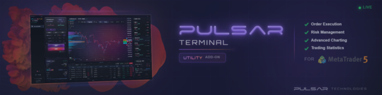 Pulsar Terminal — Complete User Guide (MT5 Utility Add‑On)