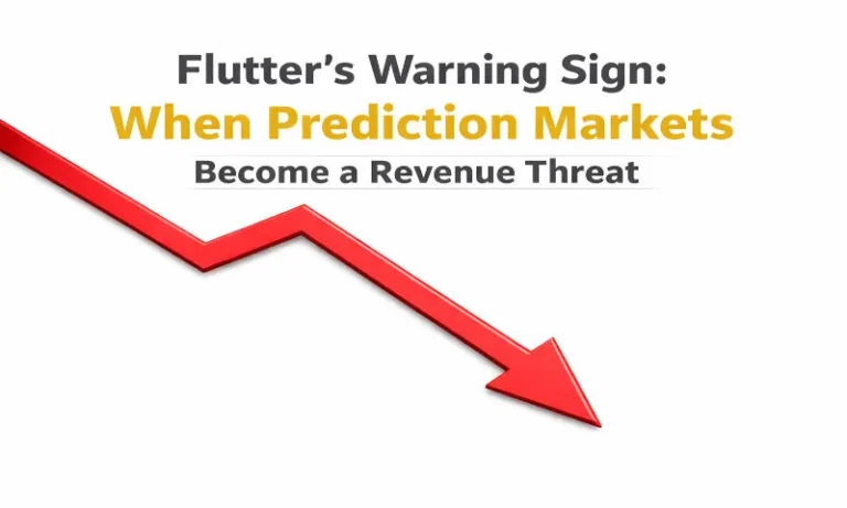 Flutter’s Warning Sign: When Prediction Markets Become a Revenue Threat | BitcoinChaser