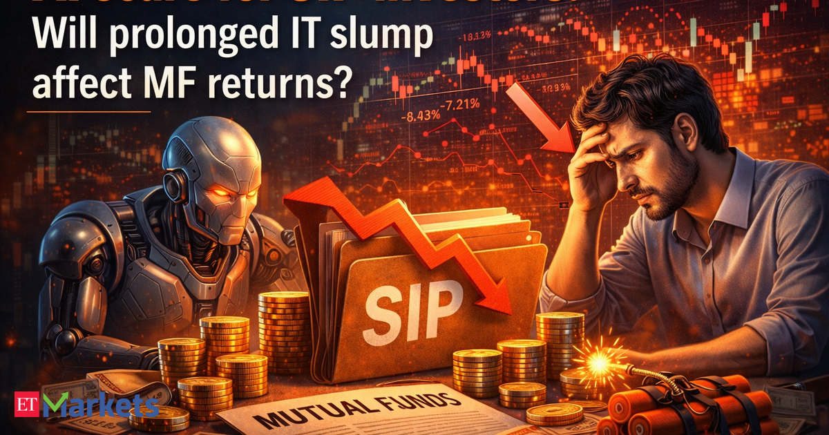 AI scare for SIP investors: Will a prolonged slump in IT stocks affect mutual fund returns?