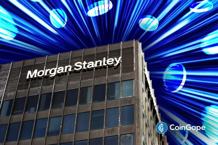 An image of Morgan Stanley's building