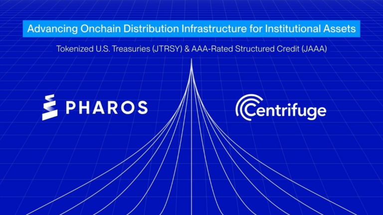 Centrifuge and Pharos Partner to Expand Onchain Access for Institutional Assets