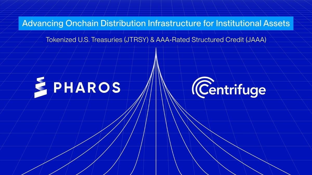 Centrifuge and Pharos Partner to Expand Onchain Access for Institutional Assets