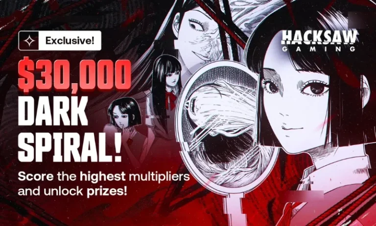 Dark Spiral Slot Tournament at Shuffle | Win Your Share of $30K | BitcoinChaser