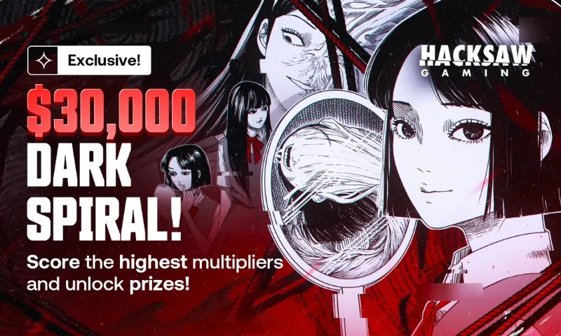 Dark Spiral Slot Tournament at Shuffle | Win Your Share of $30K | BitcoinChaser