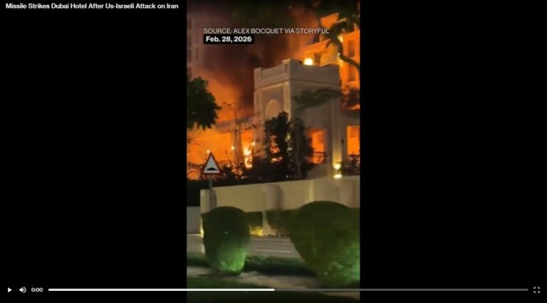 Dubai, Hotel Fire