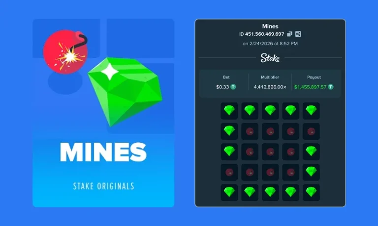 From $0.33 to $1.4M: Massive Win on Stake Original Mines | BitcoinChaser