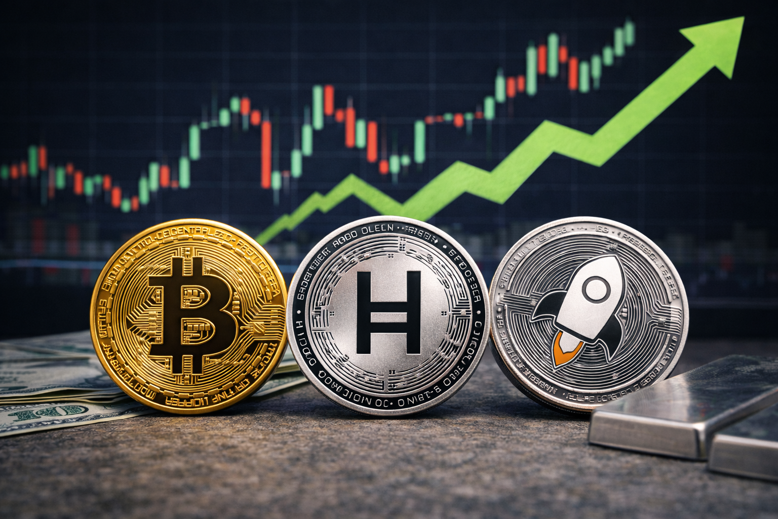 HBAR surges 15% and XLM gains 10% as Bitcoin reclaims $70K – CoinJournal