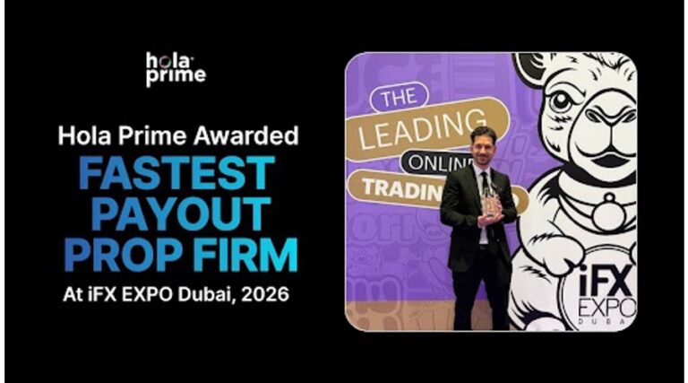 Hola Prime Wins Fastest Payout Prop Firm MEA 2026 With 3-Minute Record