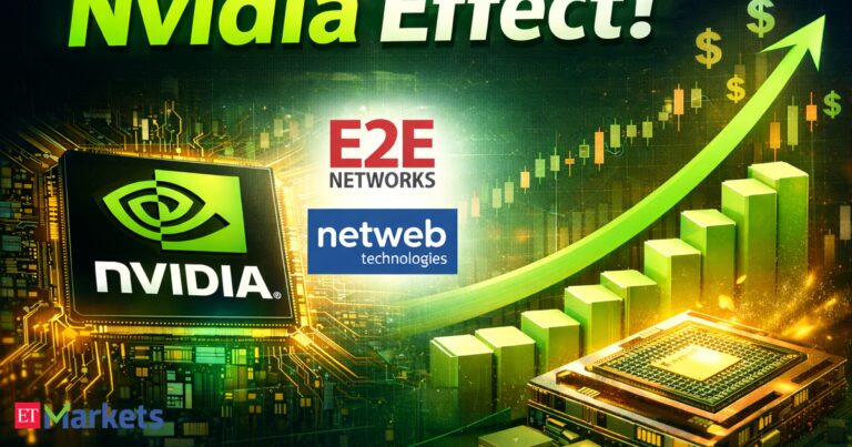 Nvidia effect! E2E Networks, Netweb Tech shares soar up to 20% after collaboration with chip giant