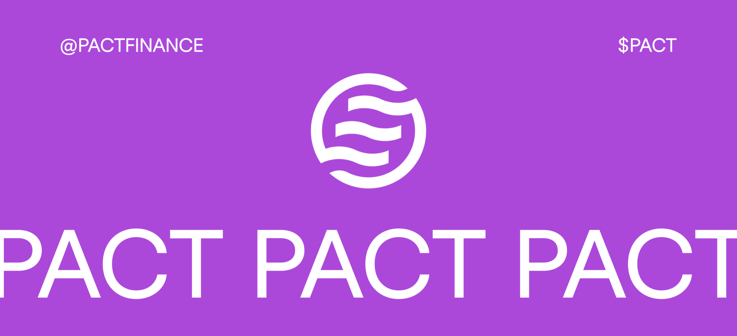 PACT is available for trading!