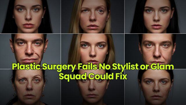 Plastic Surgery Fails No Stylist or Glam Squad Could Fix