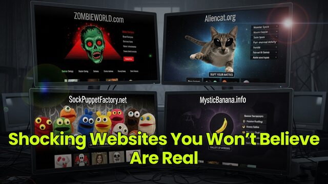Shocking Websites You Won’t Believe Are Real