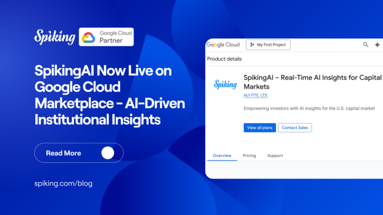 SpikingAI Now on Google Cloud Marketplace