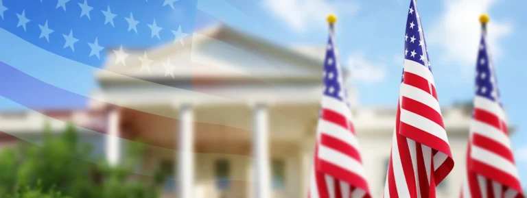 US whitehouse banner