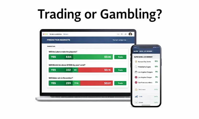 Trading or Gambling? The Battle Over Prediction Markets Heats Up | BitcoinChaser