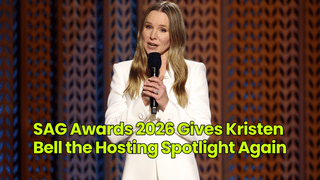 SAG Awards 2026 Gives Kristen Bell the Hosting Spotlight Again