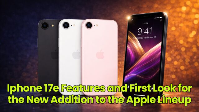 Iphone 17e Features and First Look for the New Addition to the Apple Lineup