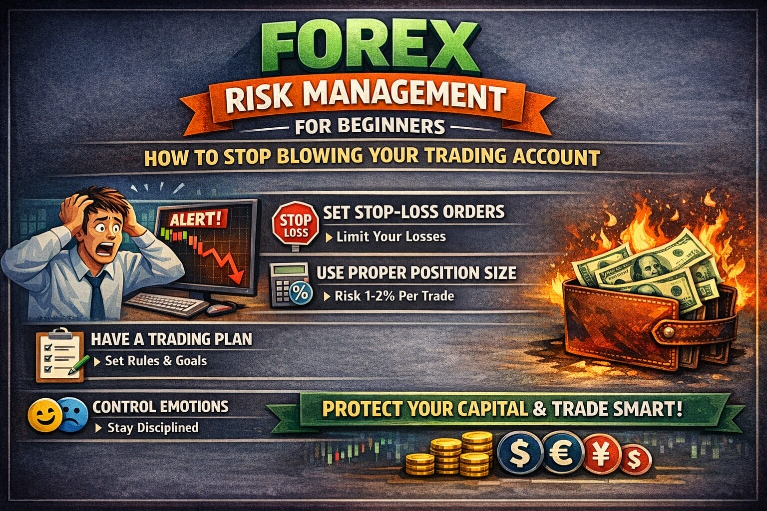 Forex risk management tips for beginners