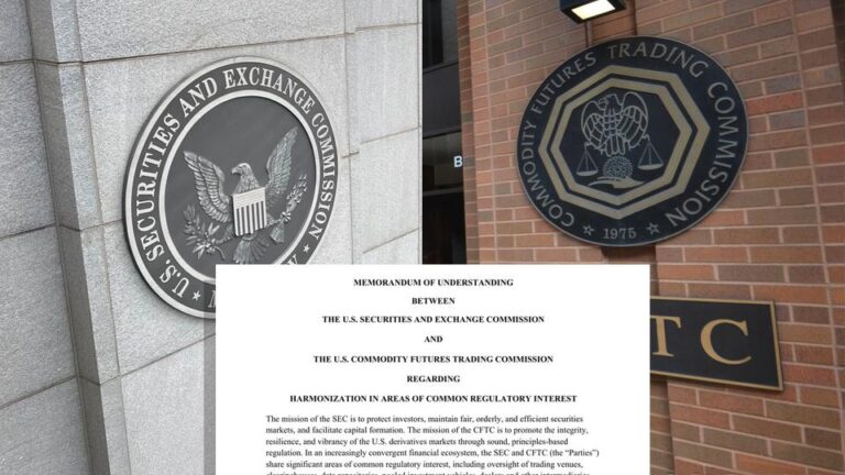 SEC, CFTC end years of rivalry with deal that will mean combined crypto oversight