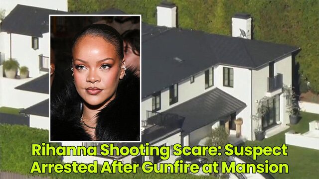 Rihanna Shooting Scare: Suspect Arrested After Gunfire at Mansion