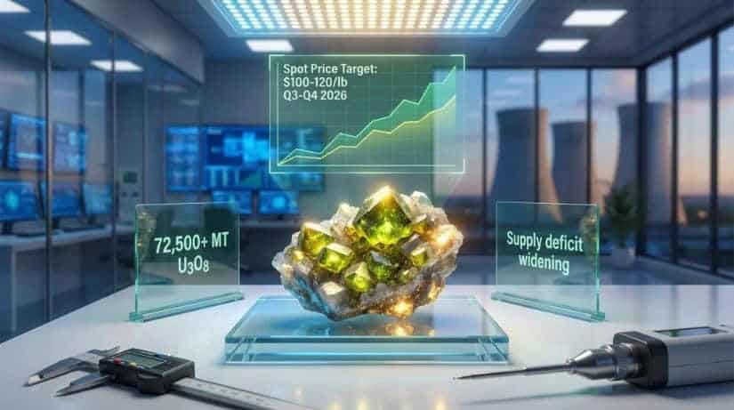 Uranium Price Stabilize Near $86 Amid Volatility, What’s Next?