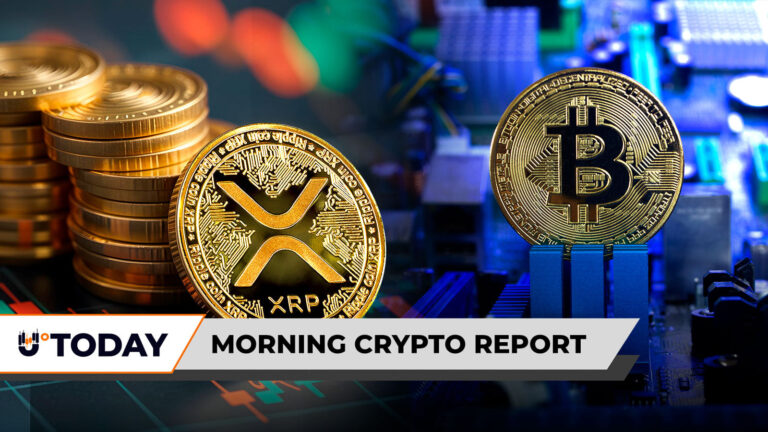 XRP Back on Track to $2 After Sudden Monday Price Jump, Bitfinex Whale Becomes Top SHIB Buyer With 120 Billion Shiba Inu Coins, Bitcoin's Biggest Quantum Critic Explains Bitcoin Cash Outperformance: Morning Crypto Report - U.Today