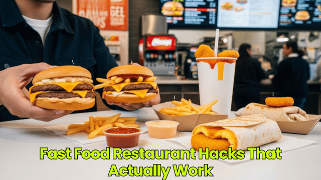 Fast Food Restaurant Hacks That Actually Work