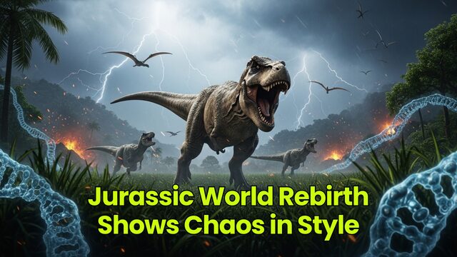 Jurassic World Rebirth Shows Chaos in Style