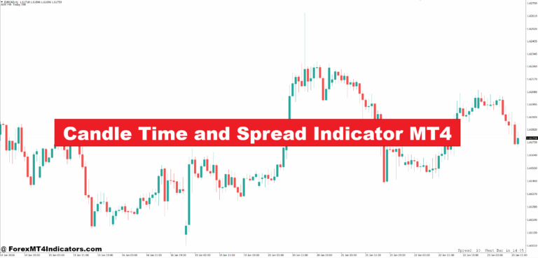Candle Time and Spread Indicator MT4