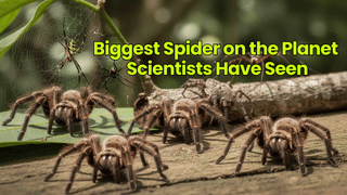 Biggest Spider on the Planet Scientists Have Seen