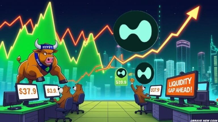 Hyperliquid (HYPE) Price Prediction: HYPE Bears Take Control as 4H Chart Shows Loss of Bullish Structure Toward $30–$33 Fair Value Gap