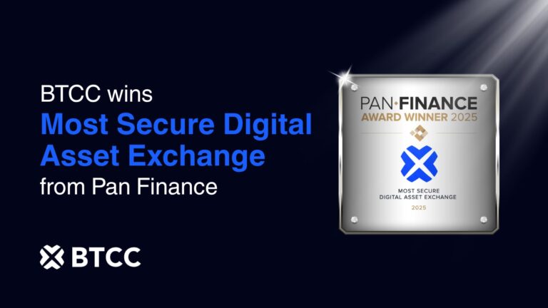 BTCC Wins Most Secure Digital Asset Exchange by Pan Finance, Marking 15 Years of 0 Security Breaches - Brave New Coin