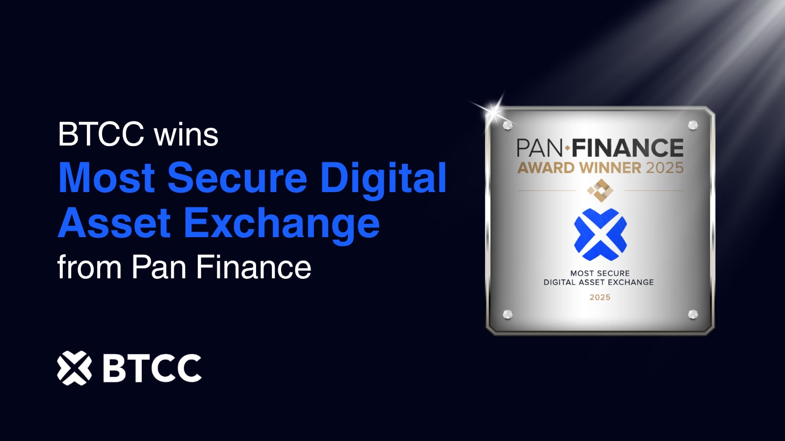 BTCC Wins Most Secure Digital Asset Exchange by Pan Finance, Marking 15 Years of 0 Security Breaches - Brave New Coin