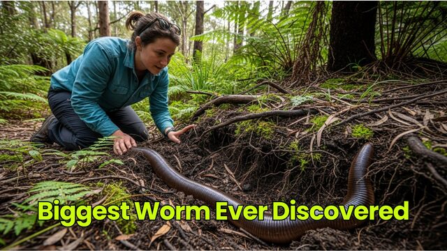 Biggest Worm Ever Found Will Haunt You