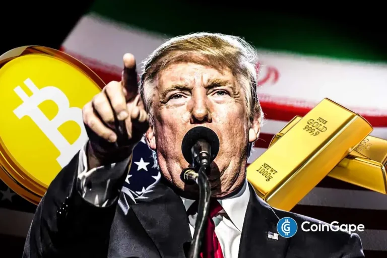Bitcoin, Gold Slip as Trump Says "Unlimited Munition Stockpiles" for US-Iran War