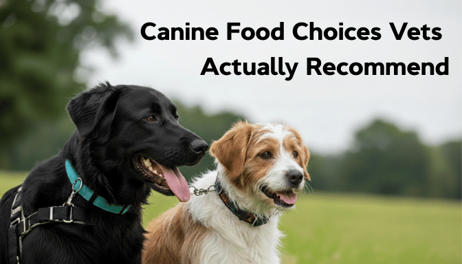 Canine Food Choices Vets Actually Recommend