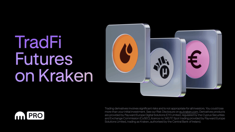 EU customers: TradFi futures are now live on Kraken Pro